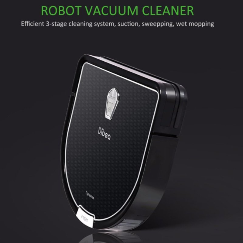 Dibea D960 Wireless and Bagless Robot Vacuum Cleaner - intl Singapore