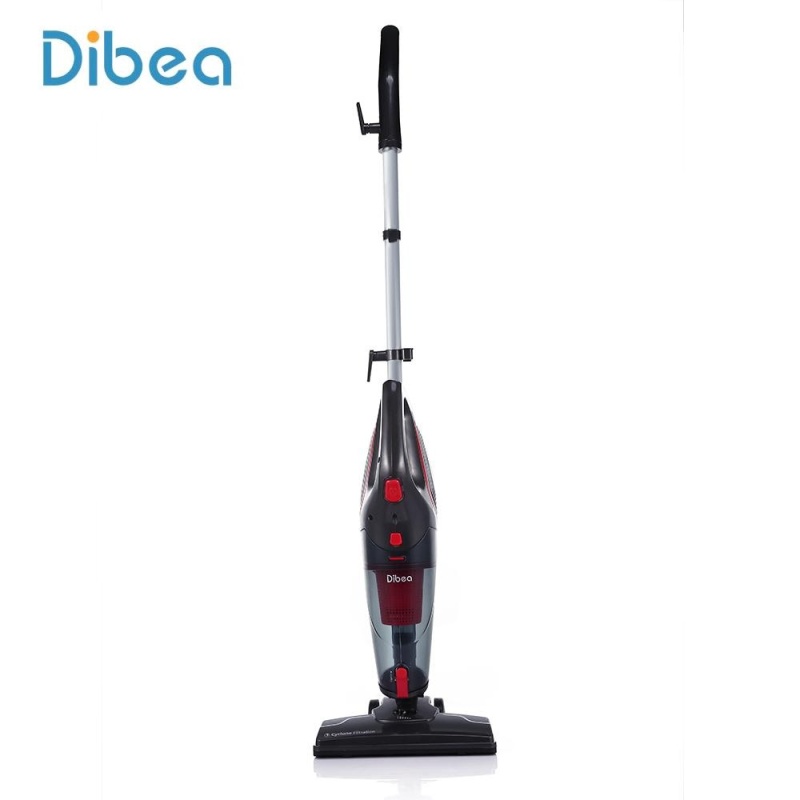 Dibea SC4588 Cord Stick Vacuum Cleaner Handheld With Crevice Tool (Red And Black) - intl Singapore