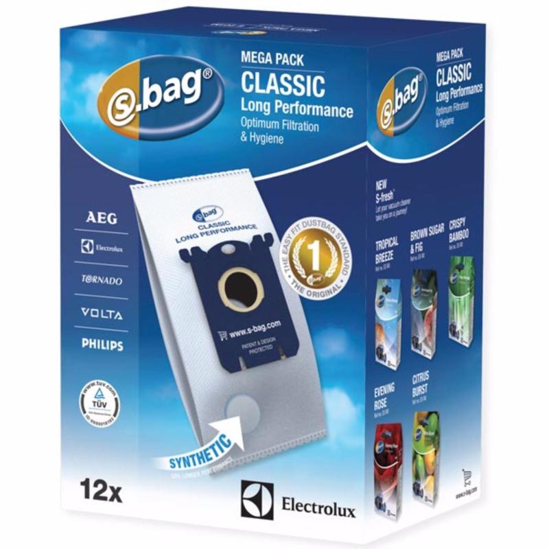 Electrolux S-bag® Classic Long Performance Vacuum Cleaner Bag E201M
12pcs/set Singapore