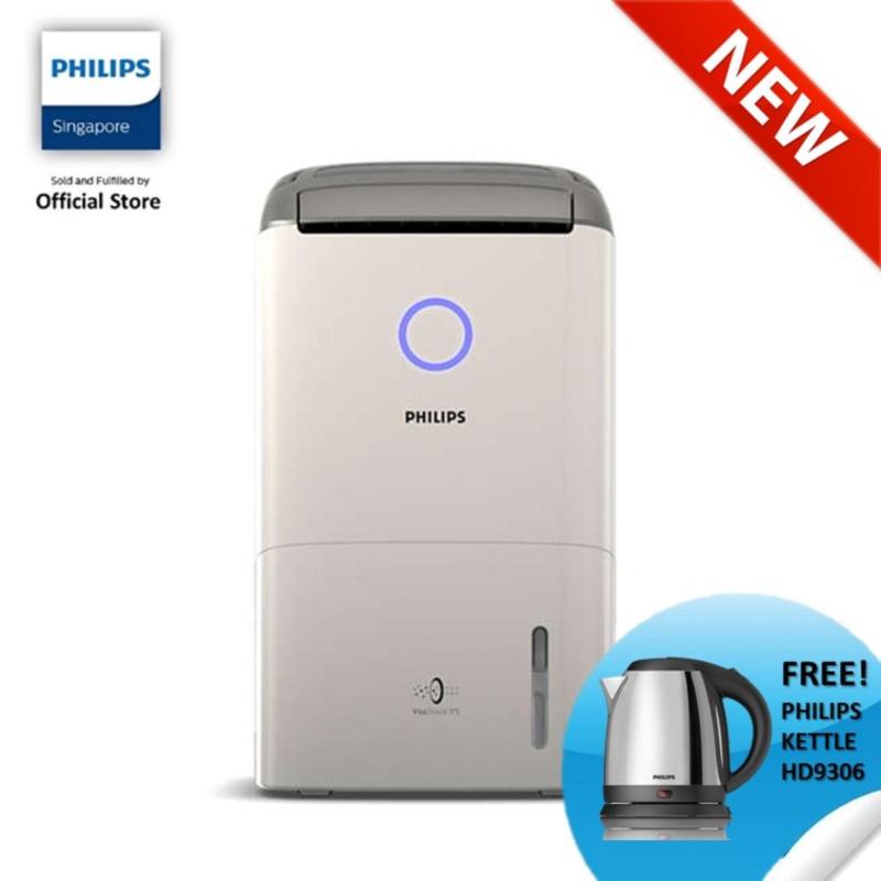 FREE Philips 1.5L Kettle HD9306 (while stocks lasts, redeem at Consumer Care) with Philips Series 5000 2-in 1 Air Dehumidifier - DE5205/30 Singapore