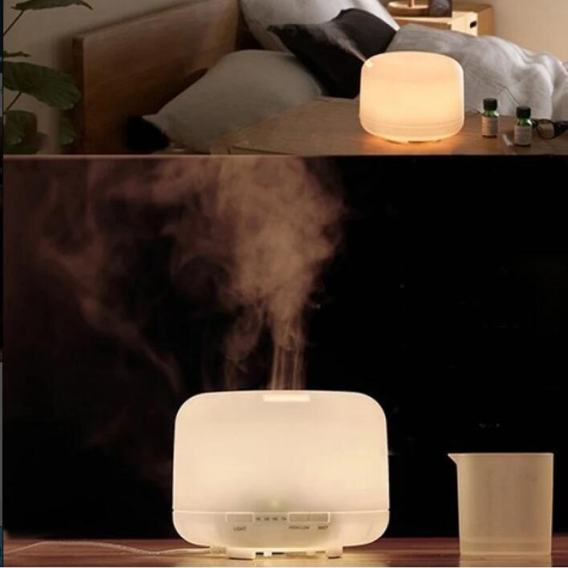 JOY 500ml Oil Aroma Diffuser Ultrasonic Mist Humidifier LED Color Changing Light - intl Singapore