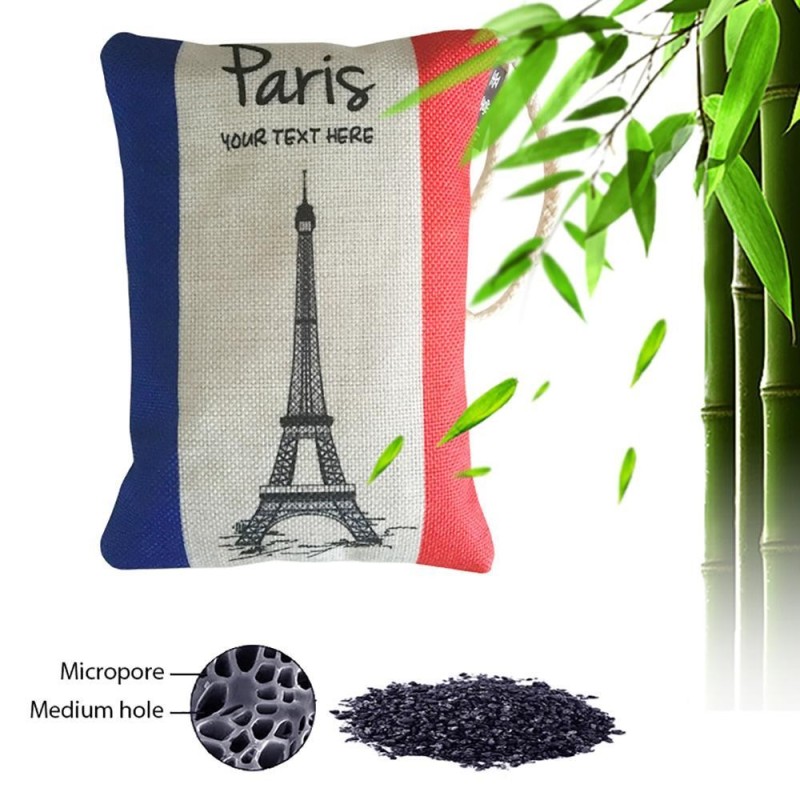 leegoal Natural Air Purifying Bag, Activated Bamboo Charcoal Bag Deodorizer, Cotton Linen Cartoon Pattern Unscented Bag For Cars, Furnitures, Houses, 250g/1 Pack - intl Singapore
