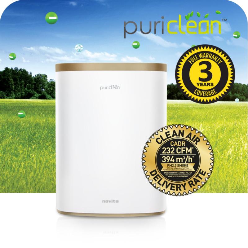 novita PuriClean™ Air Purifier NAP811i (Satiny Champagne) + 3 Years Full Warranty Singapore