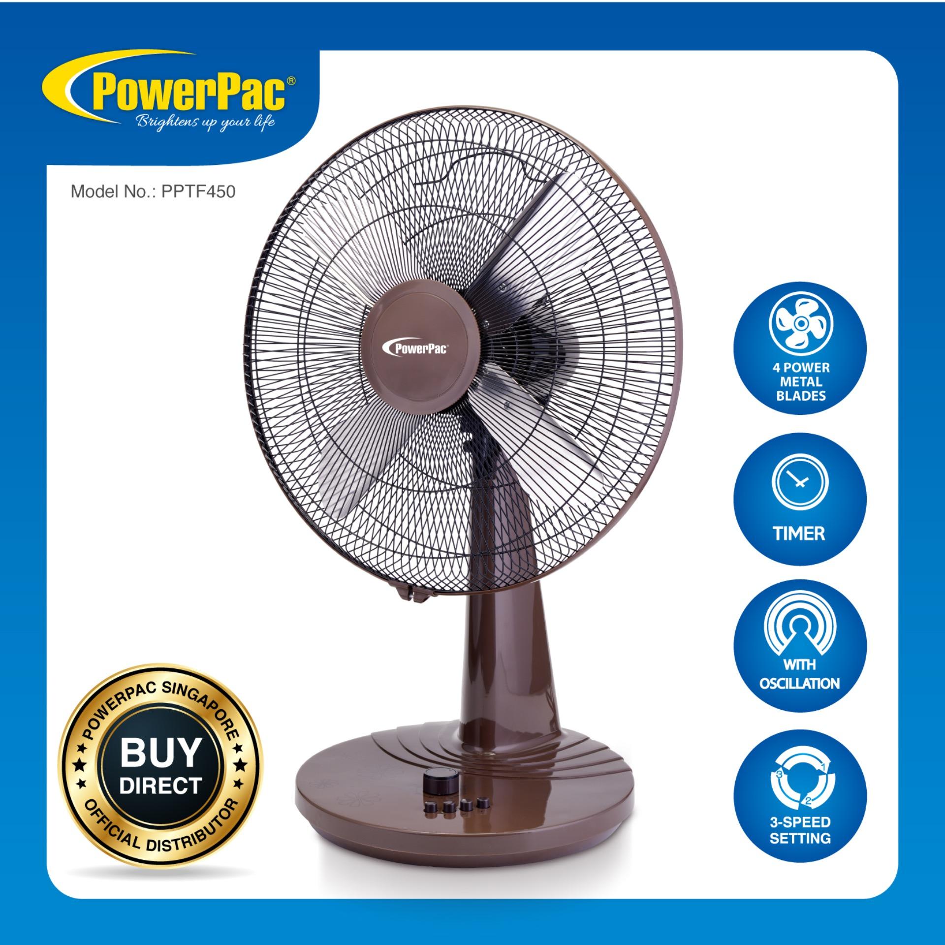 Pac 18 Inch Desk Fan With Oscillation Pptf450 Singapore