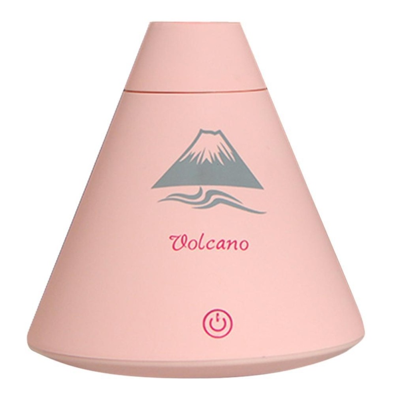 svoovs Creative Volcano USB Humidifier, Cool Mist Humidifier, Essential Oil Diffuser, Air Purifier for Home Office School Bedroom Baby Room - intl Singapore