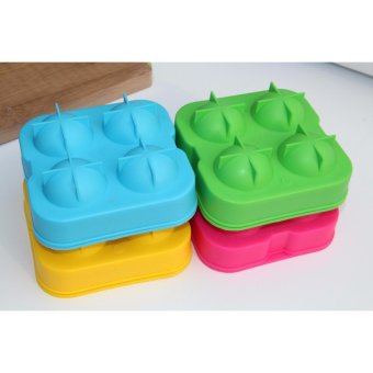 Whiskey Silicon Ice Cube Ball Maker Mold Sphere Mould Brick PartyTray Round Bar - Intl May 2018 - 4 Whiskey Silicon Ice Cube Ball Maker Mold Sphere Mould Brick PartyTray Round Bar - intl - 4