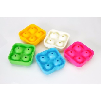 Whiskey Silicon Ice Cube Ball Maker Mold Sphere Mould Brick PartyTray Round Bar - Intl May 2018 - 5 Whiskey Silicon Ice Cube Ball Maker Mold Sphere Mould Brick PartyTray Round Bar - intl - 5