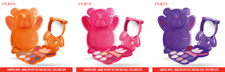 Pupa Milano Happy Bear Make Up Kit, Limited edition 2023: Make-up