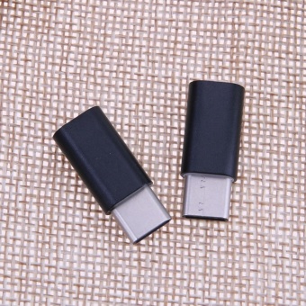 2pcs Micro Android Female To USB 3.1 Type-C Male Adapters(Black) - Intl May 2018 - 4 2pcs Micro Android Female to USB 3.1 Type-C Male Adapters(Black) - intl - 4