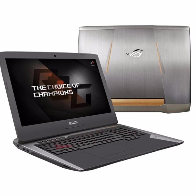 Asus ROG G752VS 17.3" Gaming Laptop- i7-7700HQ,GTX1070 8GB,16GB,256GBSSD 1TB HDD WIN10 (Silver)