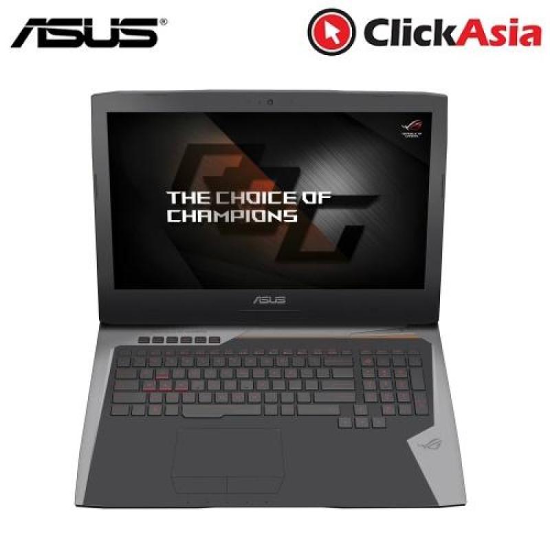 Asus ROG Gaming Laptop (G752VS(KBL)-GB394T) - 17.3/i7-7700HQ/16GB DDR4/256GB SSD+1TB HDD/NV GTX1070/DVDRW/Win10