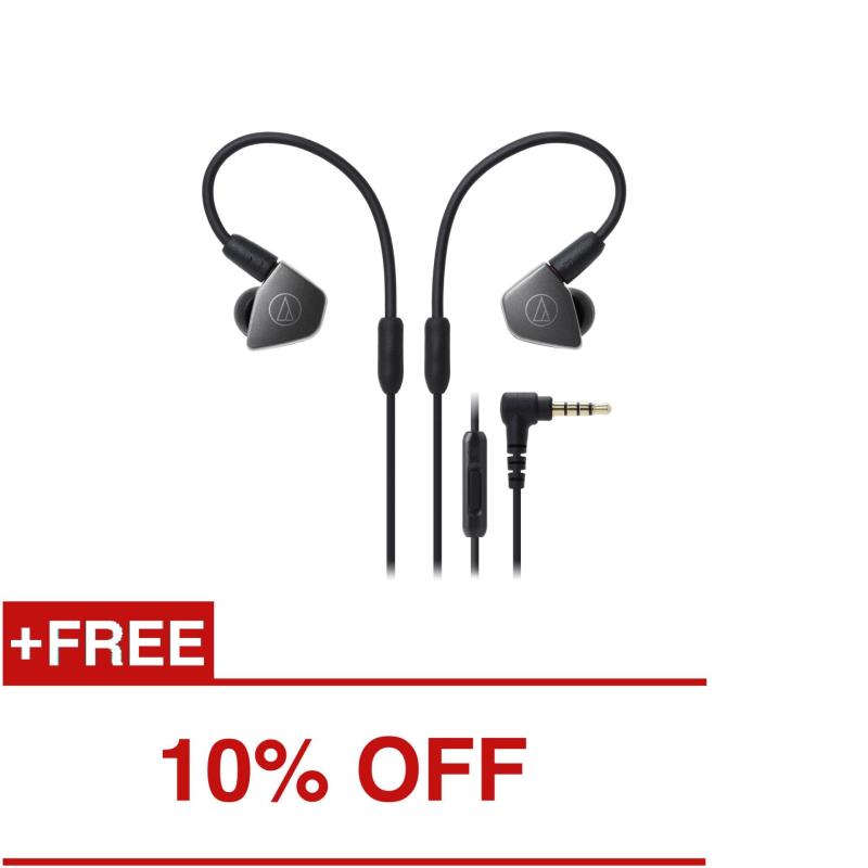 Audio-Technica ATH-LS70iS Professional In-Ear Monitor Headphones with In-line Mic & Control Singapore