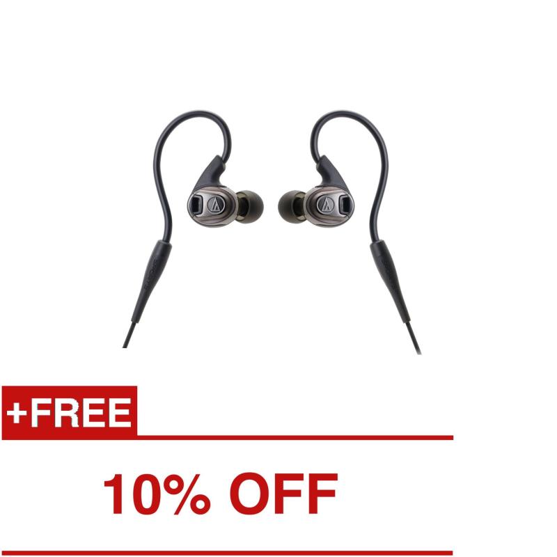 Audio-Technica ATH-SPORT3 In-Ear Headphones Black Singapore