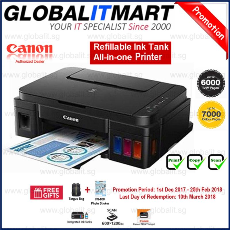 Canon G2000 Refillable Ink Tank 3-In-1 High Volume Printing Singapore