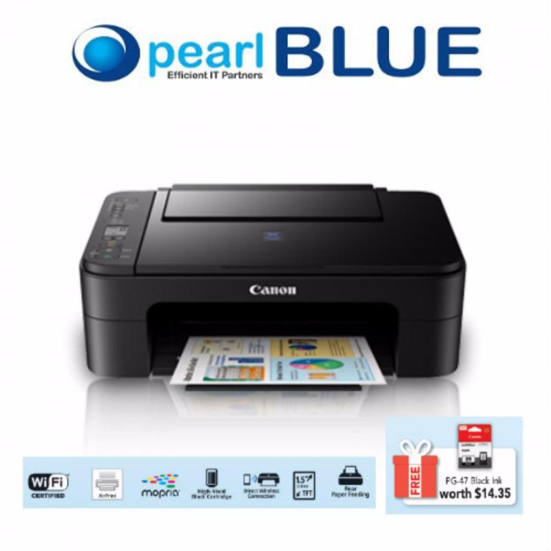 Canon PIXMA E3170  Stylish Wireless All-in-One Printer with Borderless Photo Printing & High Yield Cartridges Singapore