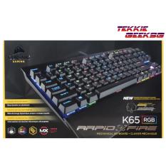 Corsair Gaming K65 Rgb Rapidfire Mechanical Gaming Keyboard Cherry Mx Speed Rgb Singapore