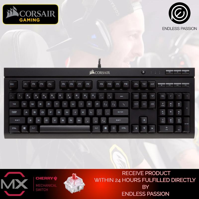 Corsair Gaming K66 Mechanical Keyboard, Cherry MX Red Singapore