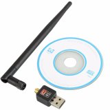 Desktop USB 150Mbps Mini WiFi Wireless Adapter Dongle Network LAN Card 5DB Antenna - Intl May 2018 - 2 Desktop USB 150Mbps Mini WiFi Wireless Adapter Dongle Network LAN Card 5DB Antenna - intl - 2