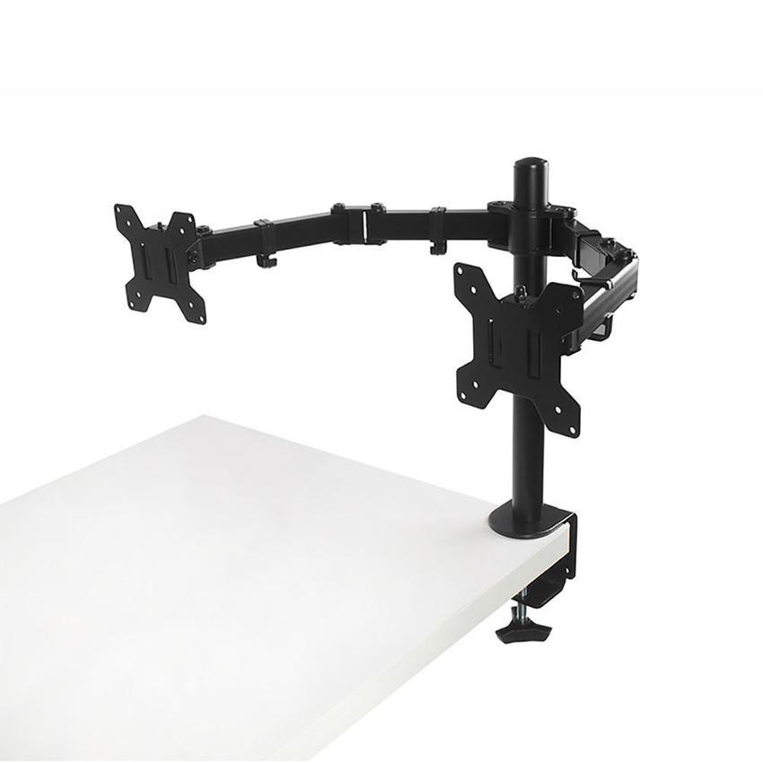 Dual Monitor And Poor Houder Verstelbare Desk Mount Stand Voor Twee Dual Monitor And Poor Houder Verstelbare Desk Mount Stand Voor Twee Lcd Schermen Fit For 10