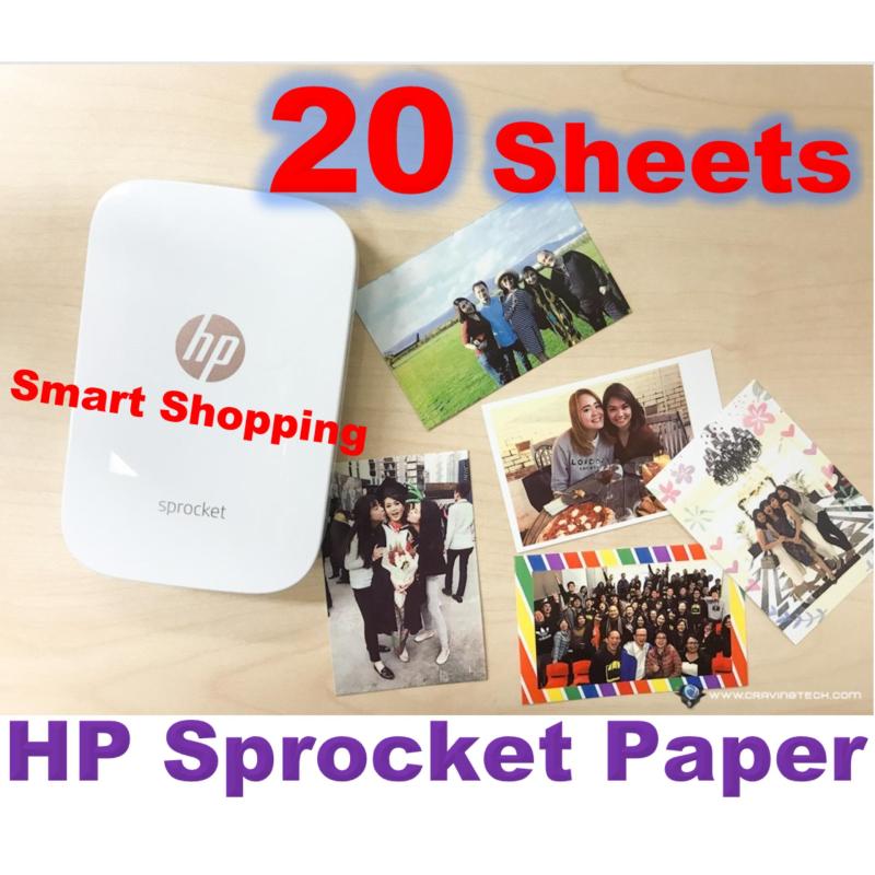 HP SPROCKET ZINK® Sticky-backed 2 x3 Photo Paper (20 Sheets) Singapore