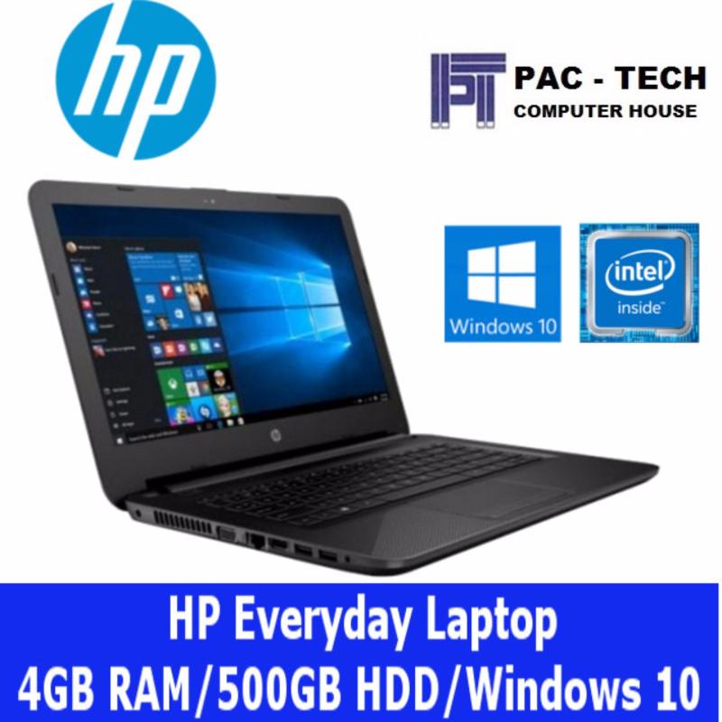 Latest HP Everyday Laptop/4GB RAM/500GB HDD/Windows 10/1 Year Warranty