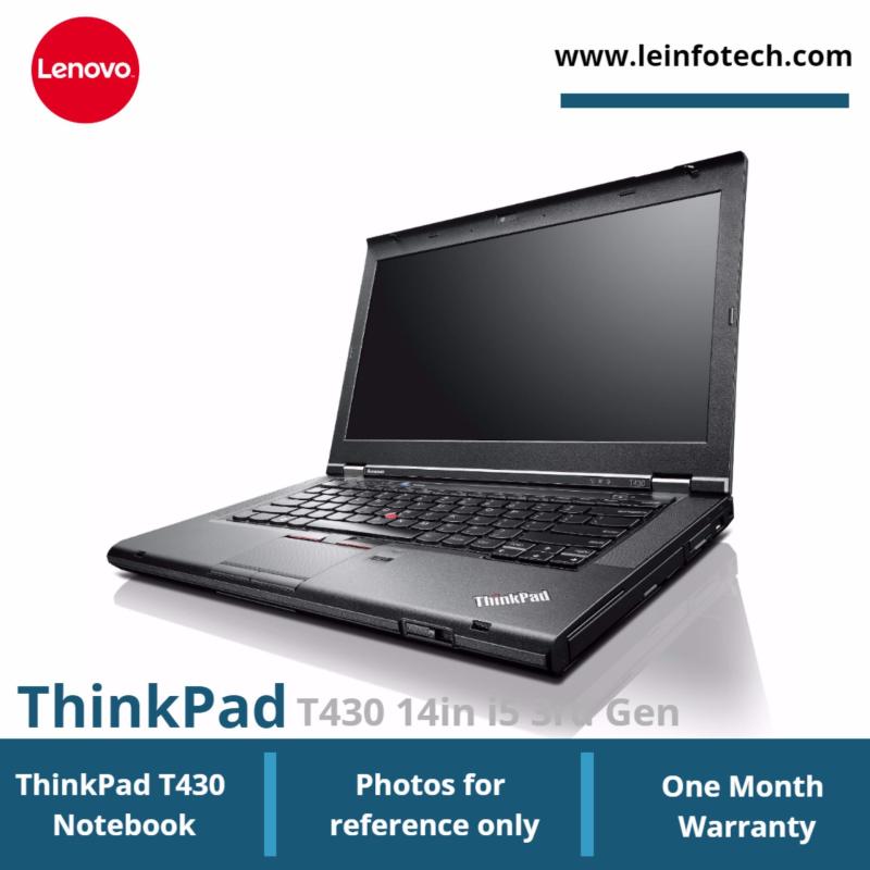 Lenovo ThinkPad T430 Notebook i5-3320M#2.6Ghz 4GB DDR3 320GB HDD WIN10 Pro 14'' Warranty Used