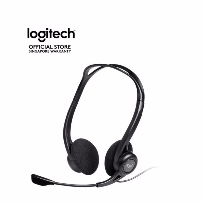 Logitech H370 USB Computer Headset with Noise Canceling Microphone Singapore