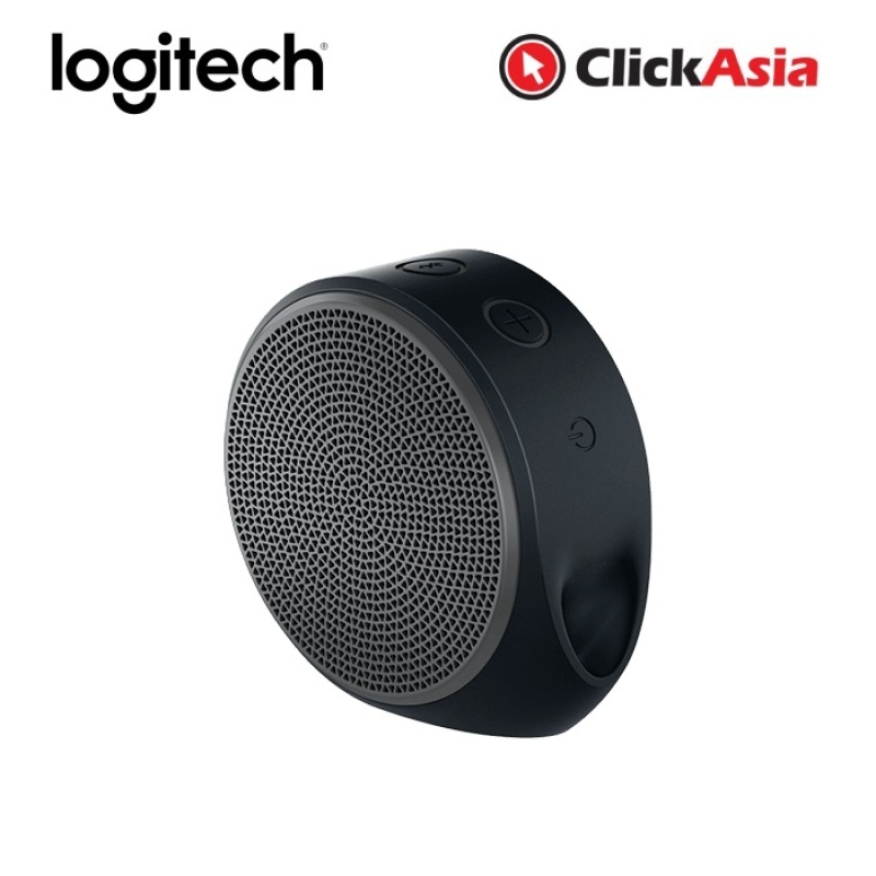 Logitech X100 Bluetooth Mobile Wireless Speaker - Black Grey (984-000356) Singapore
