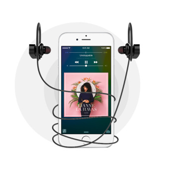 NiceEshop Bluetooth Earbuds, OXoqo In Ear Sport Headphones Best With Mic Wireless Earphones IPX4 Sweatproof Fitness Stereo Ear Phones Gym Running Exercise Workout Headset For IPad IPhone Android Phone(Black) April 2018 - 4 niceEshop Bluetooth Earbuds, OXoqo in Ear Sport Headphones Best with Mic Wireless Earphones IPX4 Sweatproof Fitness Stereo Ear Phones Gym Running Exercise Workout Headset for IPad IPhone Android Phone(Black) - 4