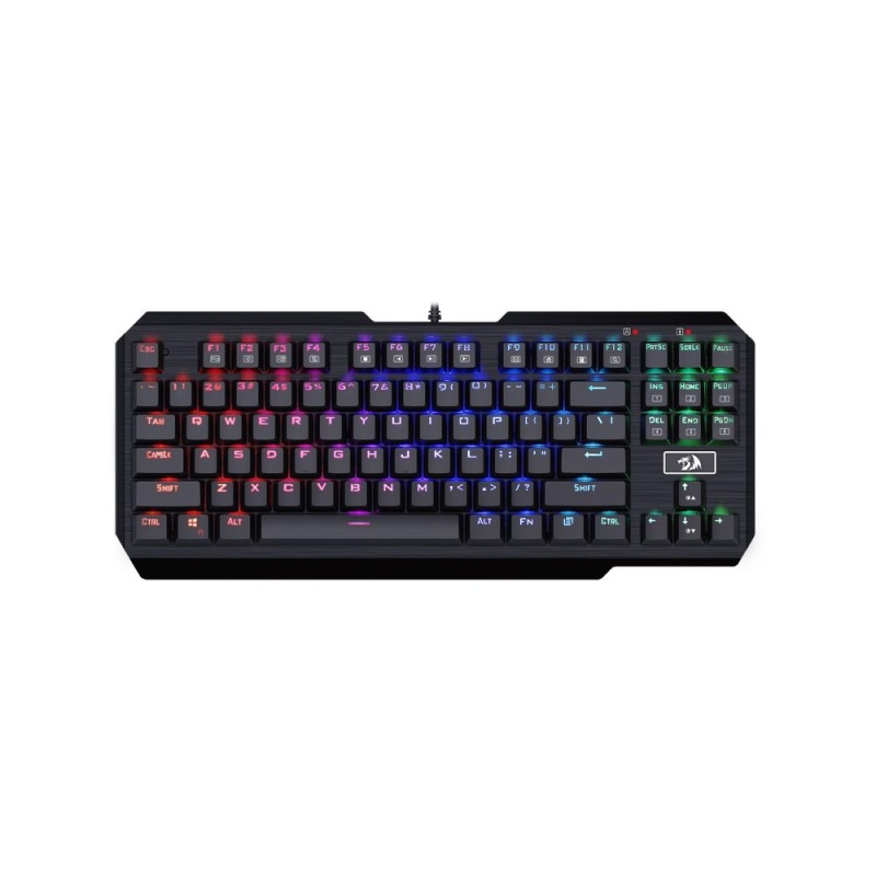 Redragon K553-RGB USAS RGB LED Backlit Mechanical Gaming Keyboard (Black) - intl Singapore