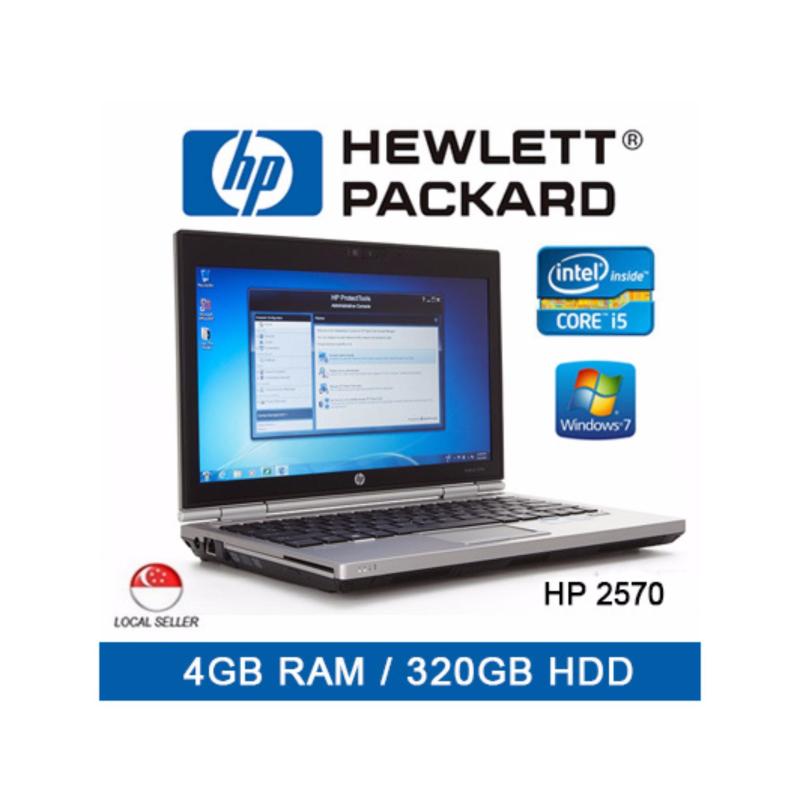 Refurbished HP 2570P Laptop / 12.5 Inch / Intel I5 / 4GB RAM /
320GB HDD / Window 7 / 1 Mth Warranty