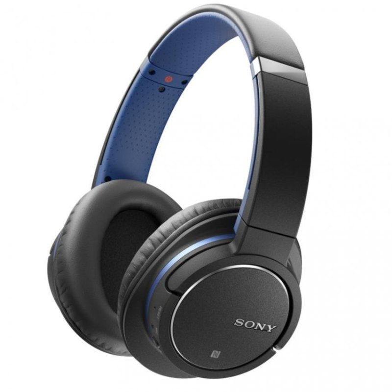 Sony Singapore ZX770BN Noise Cancelling with Bluetooth Headphone (Blue) Singapore