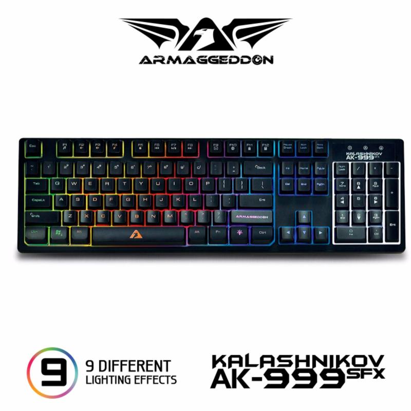 Spill proof gaming keyboard AK-999sfx Singapore