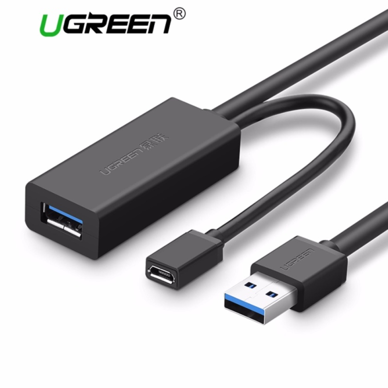 UGREEN USB 3.0 Male to Female Active Extension Repeater Cable with Signal Amplifier Repeater (10m)-Intl - intl