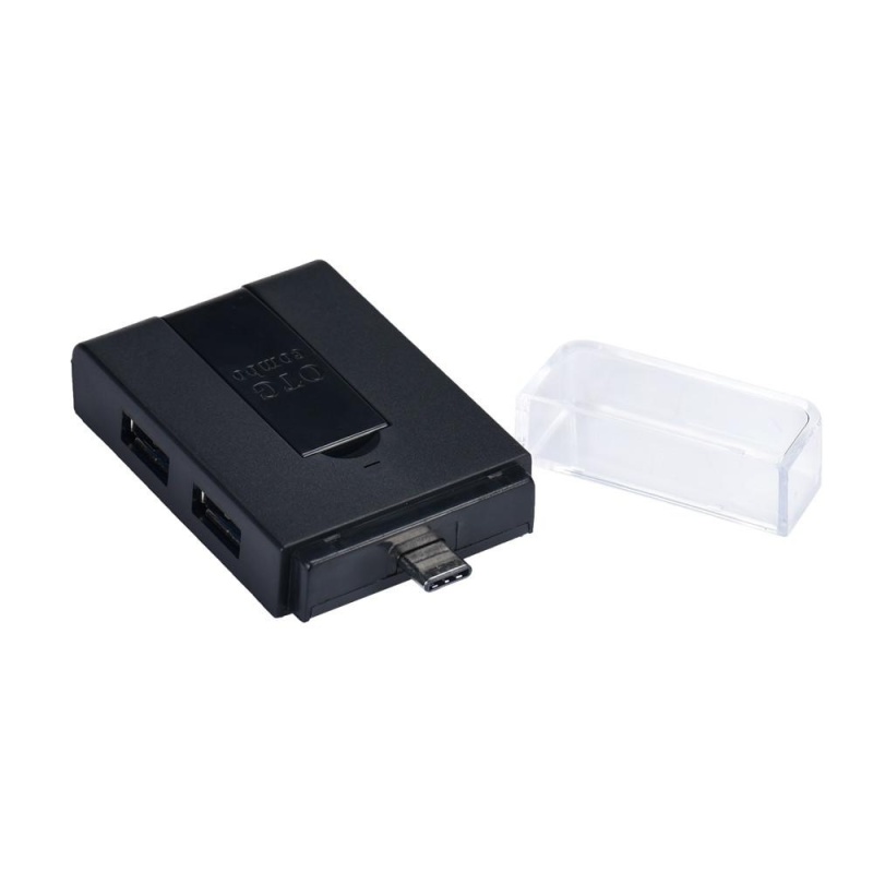 USB Type C to USB 2.0 HUB SD TF Card Reader Stand Holder Micro USB OTG Combo WH - intl