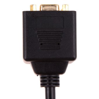 VGA 1 Male To Dual 2 VGA Female Converter Splitter Y Cable Gold Plated (EXPORT) June 2018 - 4 VGA 1 Male to Dual 2 VGA Female Converter Splitter Y Cable Gold Plated (EXPORT) - 4
