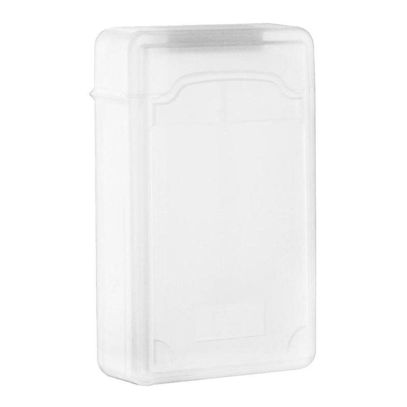 weisizhong 3.5 Inch IDE SATA HDD Hard Drive Storage Box Protective
Case, White