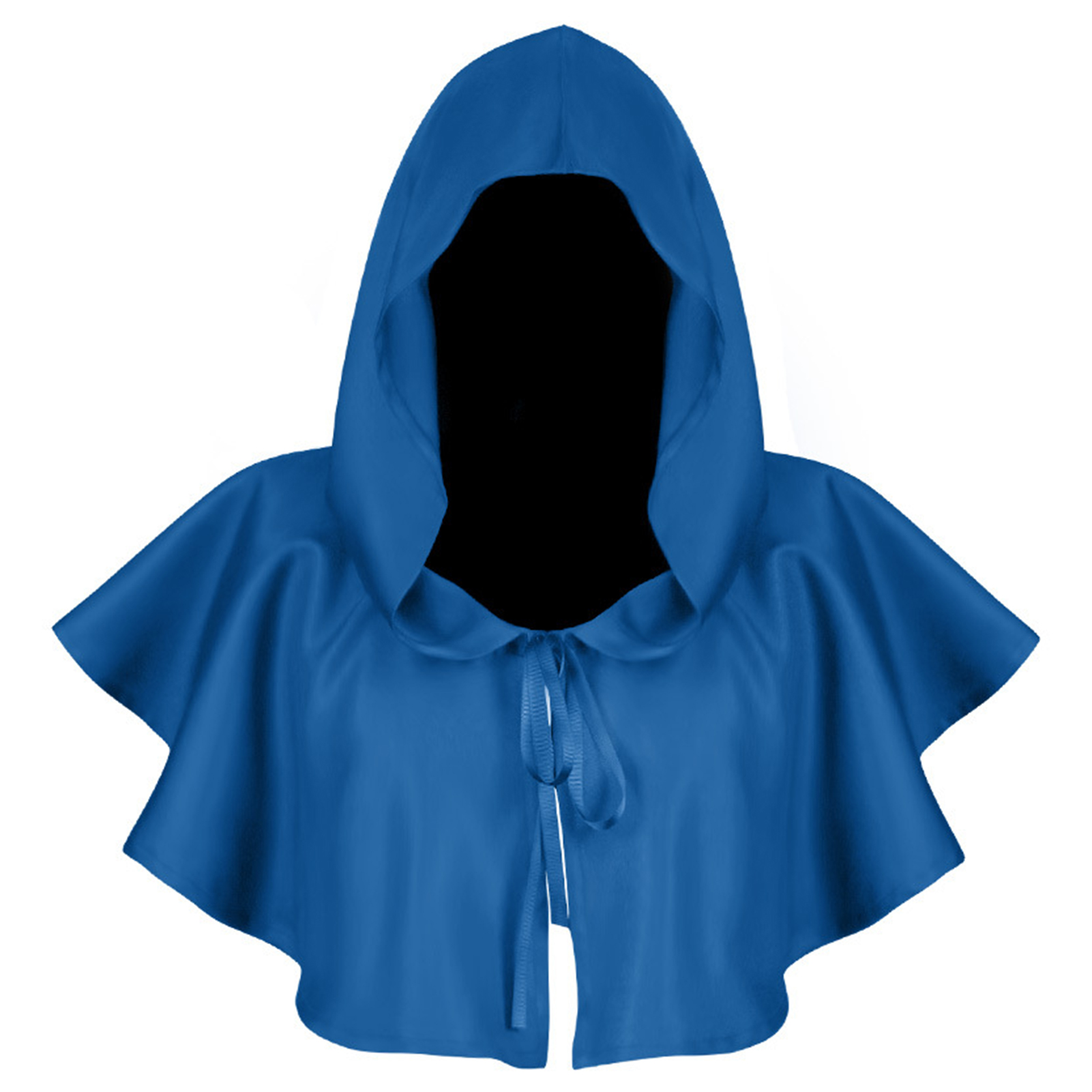 Lunchmoney Hooded เสื้อคลุมปีศาจ Hood Cosplay ผู้ใหญ่ฮู้ดสีทึบ Cape สำหรับ Props