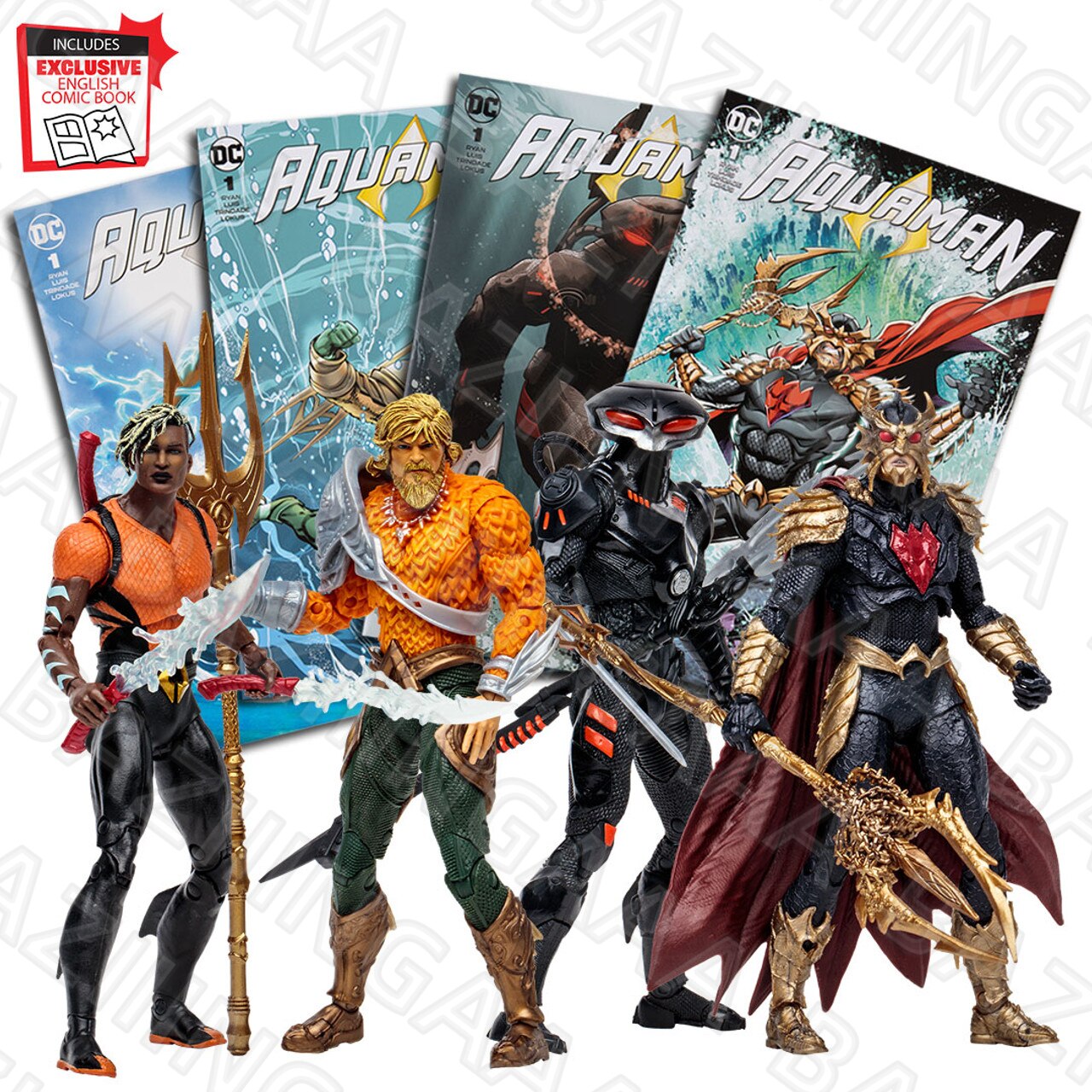 Mô hình Aquaman Justice League chính hãng Mafex 061 Medicom Toy  Đồ chơi  trẻ em