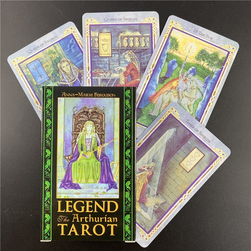 Celestial Tarot Thẻ 78 Thẻ đầy màu sắc Boong Oracle Thẻ trò chơi thẻ bài