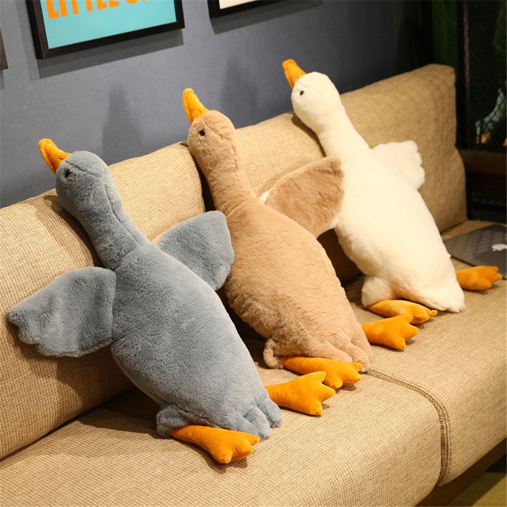 Cuối cùng souvenir68ir6 dễ thương búp bê trẻ em gối ngủ con ngỗng thú nhồi bông đồ chơi bằng bông đồ chơi con vịt sang trọng