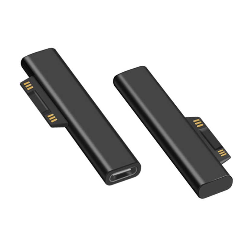 Type-c to surface pd fast charging plug converter adapter for surface progo 3 4 5 6 connector usb-c typec surface book