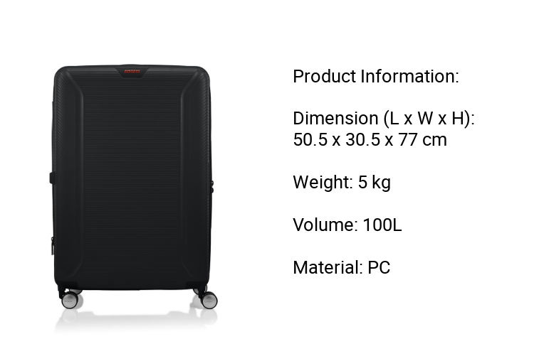 American Tourister Robotech Spinner 77/28 EXP TSA PV