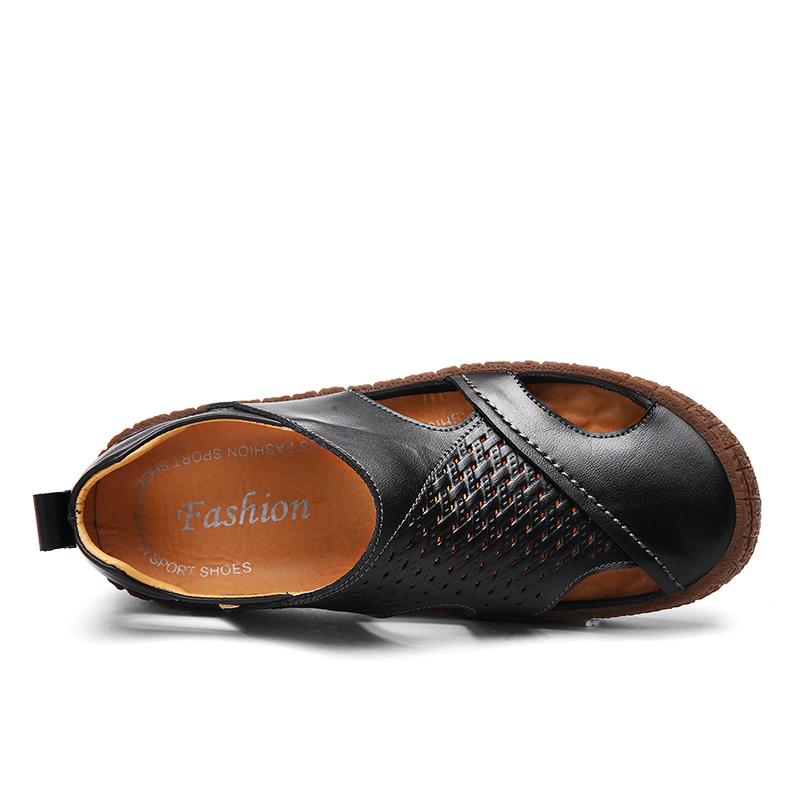 Pinsv Merek Pria Kasual Sepatu Sandal Kulit Asli Sepatu Kasual Pria-Internasional Januari 2019 - 3 Pinsv Merek Pria Kasual Sepatu Sandal Kulit Asli Sepatu Kasual Pria-Internasional - 3