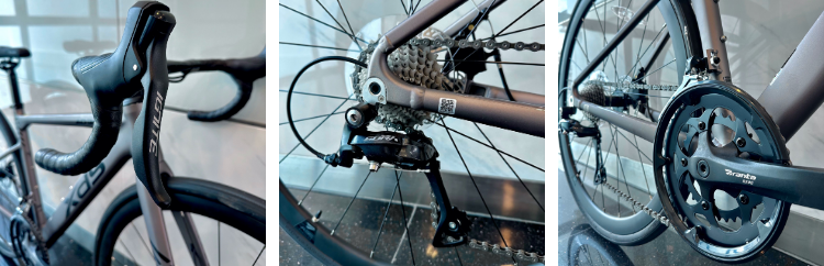 XDS AD 300 Aero Road Bike, Shimano 9-speed Sora with Hydraulic Disc Brakes · v8