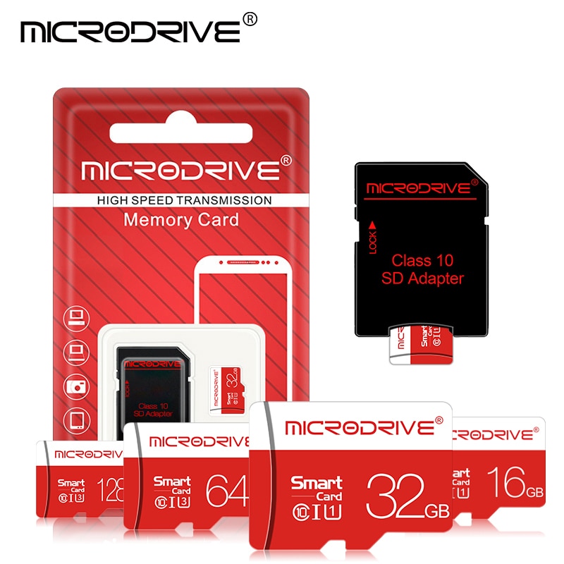 Thẻ Nhớ SD 128GB 64GB 32GB 16GB Micro Thẻ Nhớ Flash Mini SD Thẻ TF 256GB