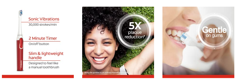 colgate proclinical whitening rechargeable electric toothbrush