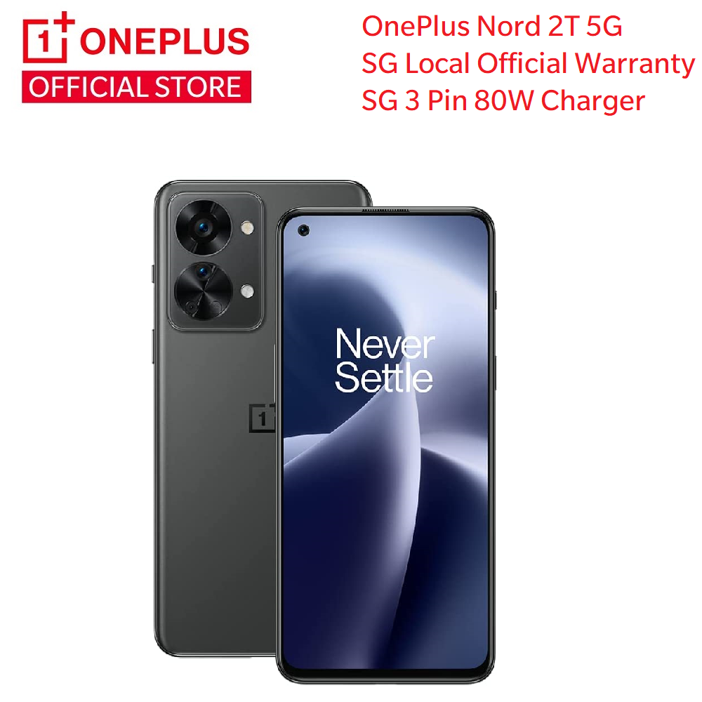 oneplus nord 2t 5g black