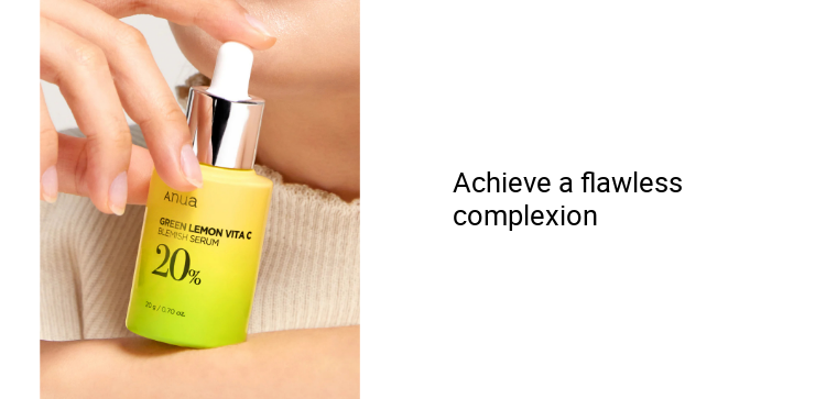 Nuovo siero anti-imperfezioni Anua Green Lemon Vitamina C 20ml_voghion.com