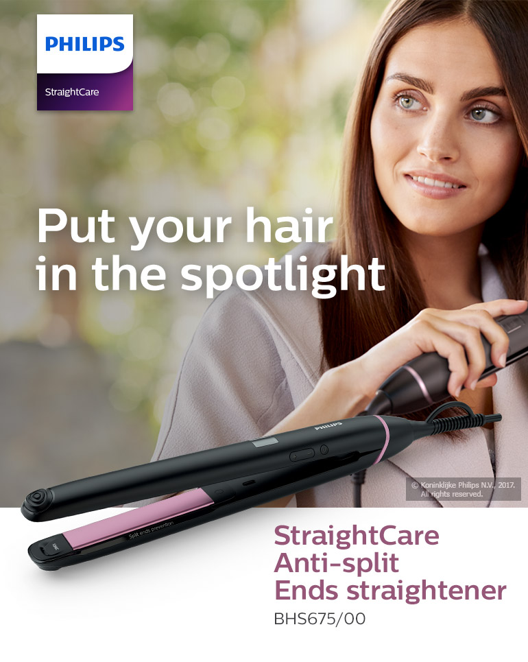 philips vivid ends straightener